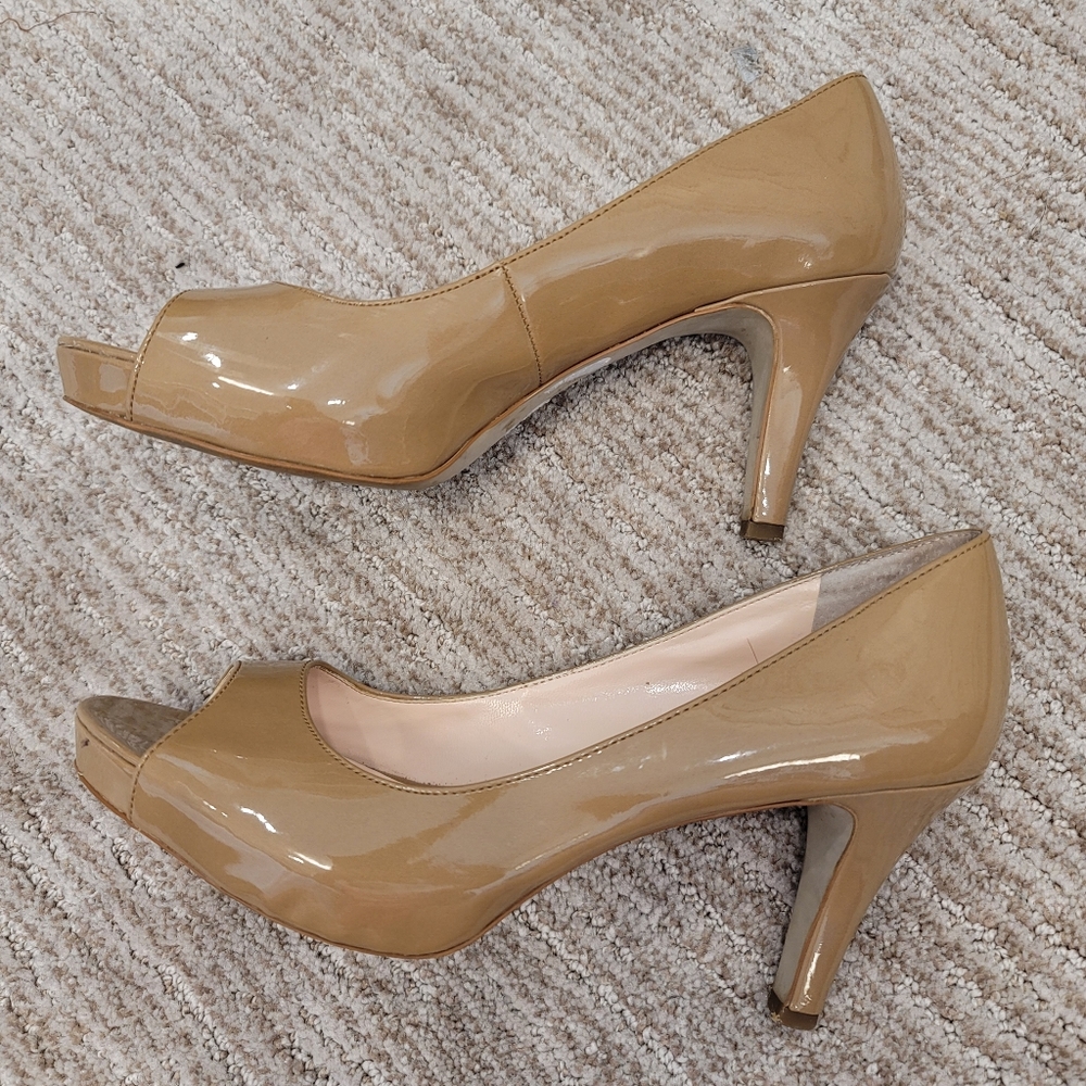 Franco Sarto Yelena Peep Toe Heels